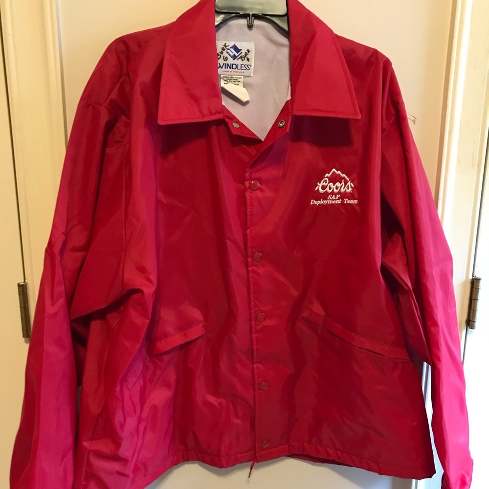 Vintage Res 90s Coors SAP jacket